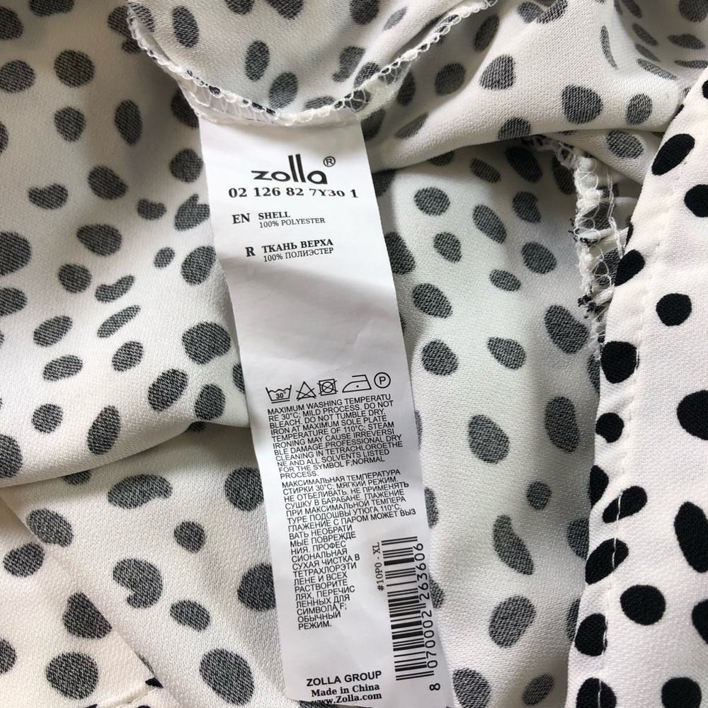 Women Zolla NWT wrap dress sz XL - Picture 12 of 12